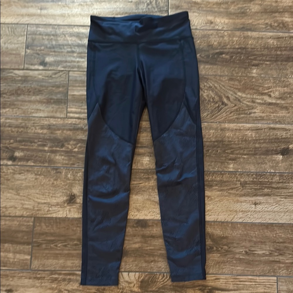 Under Armour Black Girls HeatGear Leggings Child Small